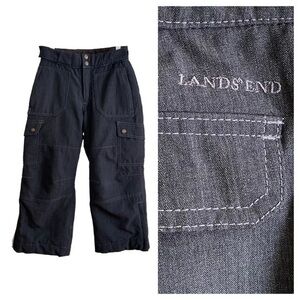 Lands’ End Gray Waterproof Snow Ski Snowboarding Pants